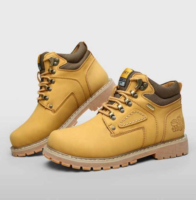 Martin Boots  Lace Up Leather Tooling Shoes