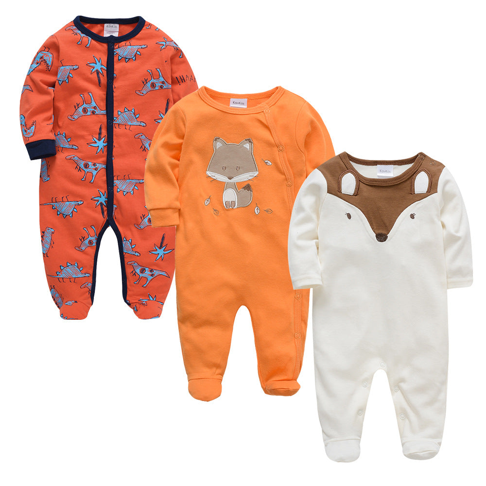 Spring and Autumn New Cartoon One-piece Long Sleeve