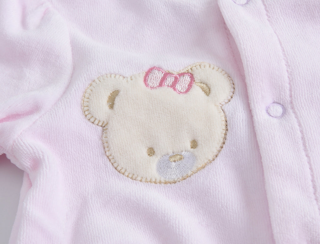 Baby Coveralls Velvet Romper Inside And Outside For Newborns