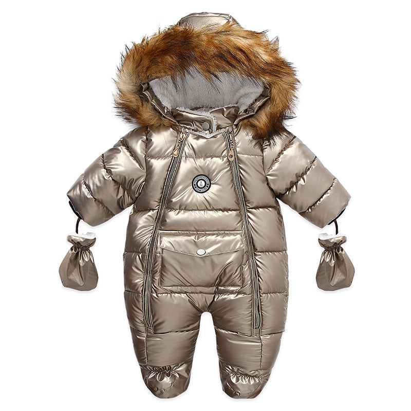 Newborn Rompers Thickened And Warm