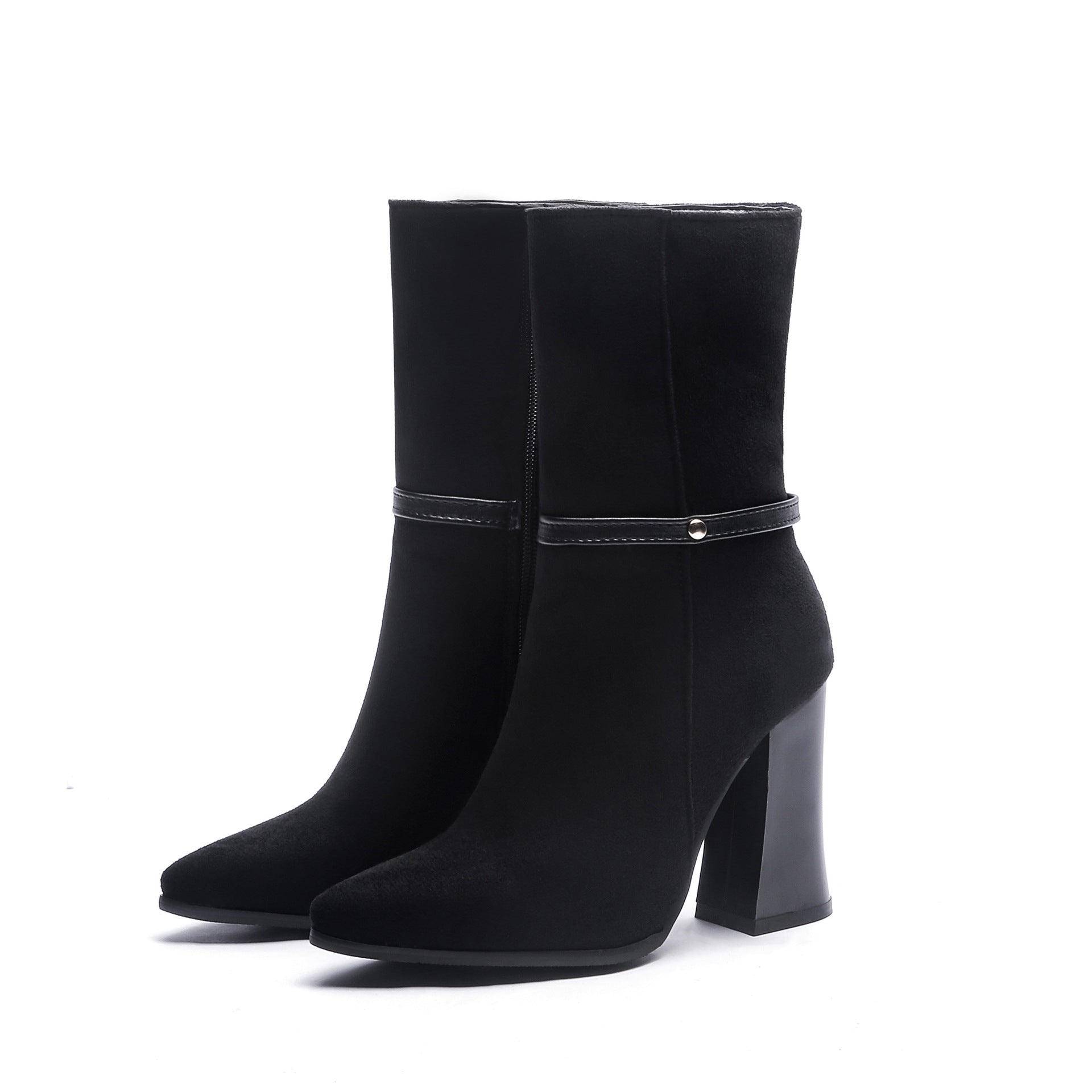 High Thick Heel  Boots