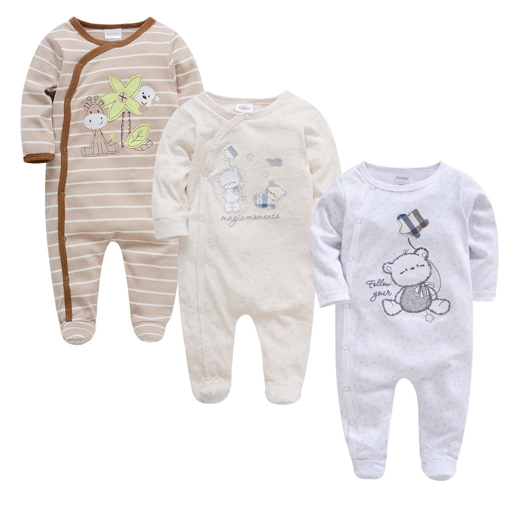 Spring and Autumn New Cartoon One-piece Long Sleeve