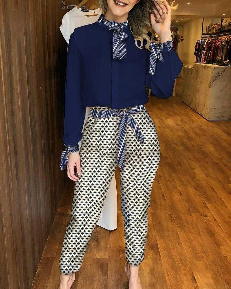 Temperament Fashion Casual Jacket Pants Suit