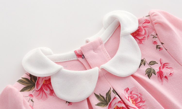 Infant Clothing Spring And Autumn Girls Jumpsuit