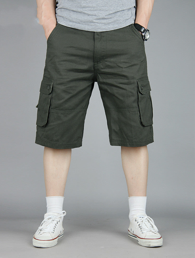 Outdoor Straight Loose Casual Pants Sports Overalls Men's Shorts