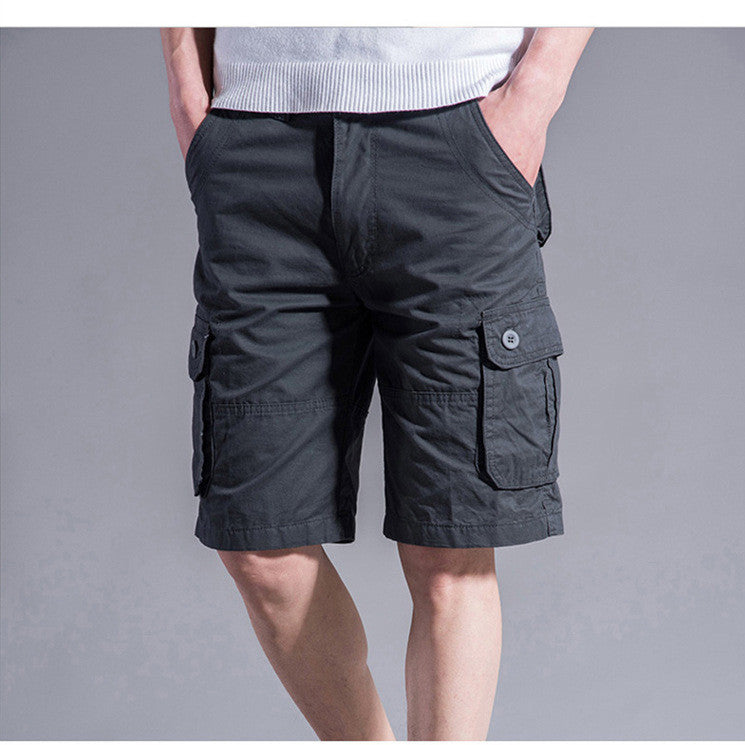 Outdoor Straight Loose Casual Pants Sports Overalls Men's Shorts
