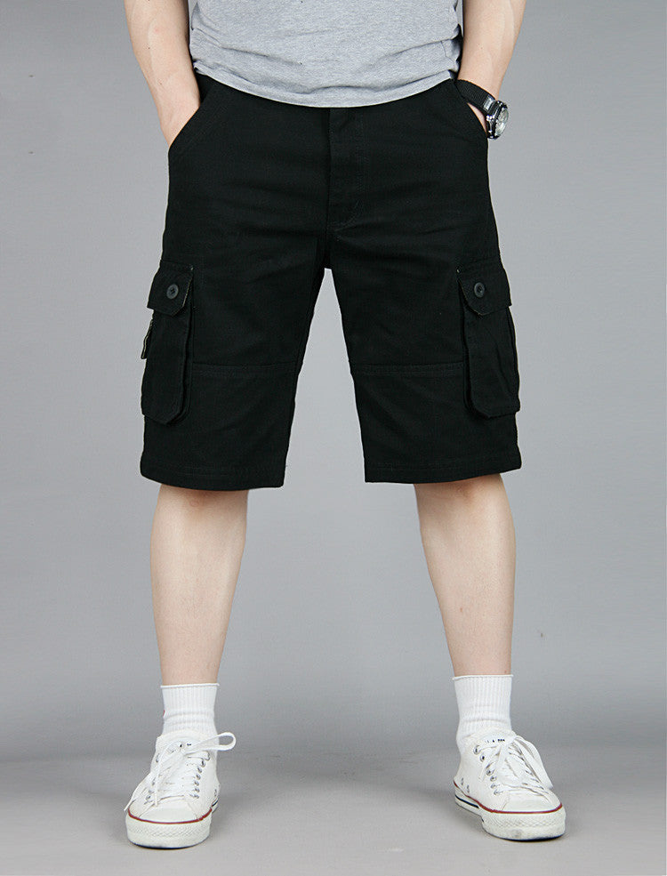 Outdoor Straight Loose Casual Pants Sports Overalls Men's Shorts