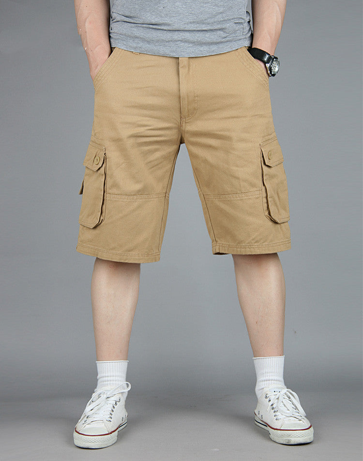 Outdoor Straight Loose Casual Pants Sports Overalls Men's Shorts