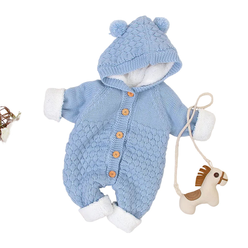 Baby Clothes Knitted Jumpsuit Spring And Autumn Models