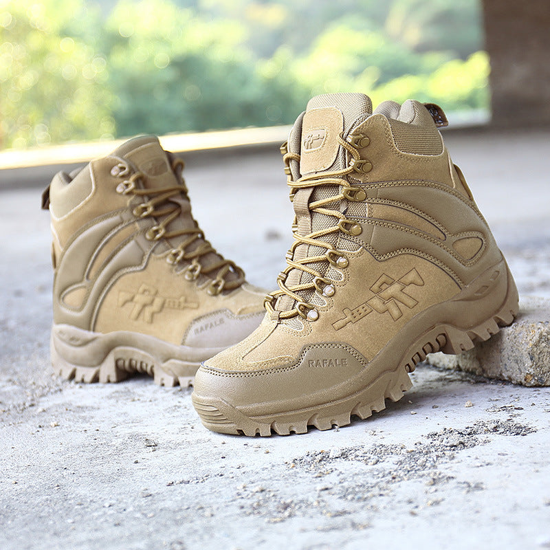 High Top Desert Boots