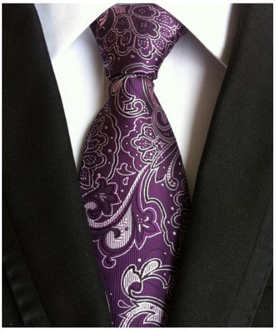 Men S Tie 8cm Business Gentleman British Formal Wear