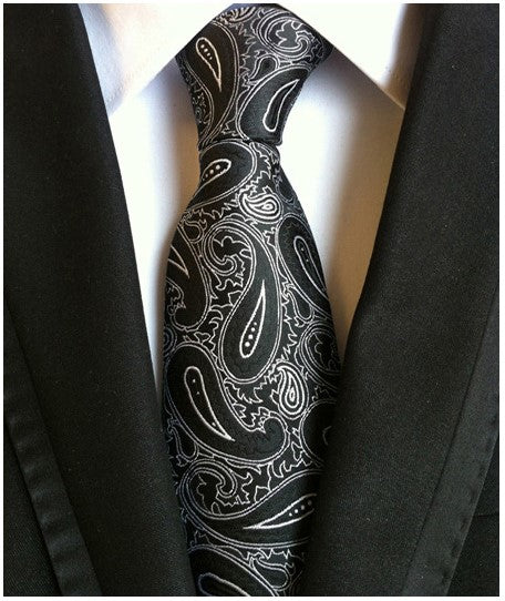 Men S Tie 8cm Business Gentleman British Formal Wear