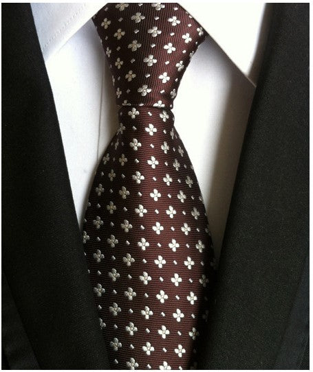 Men S Tie 8cm Business Gentleman British Formal Wear
