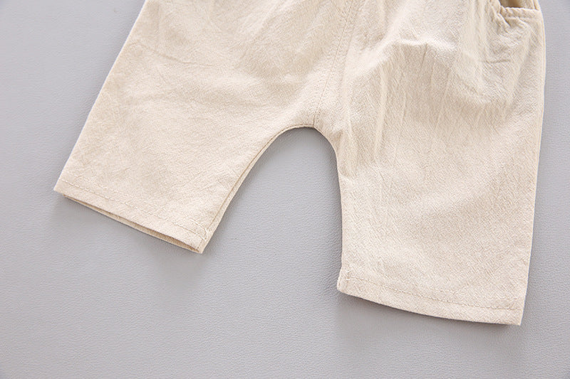 Korean Short-Sleeved Children's Clothing For Boys And Girls