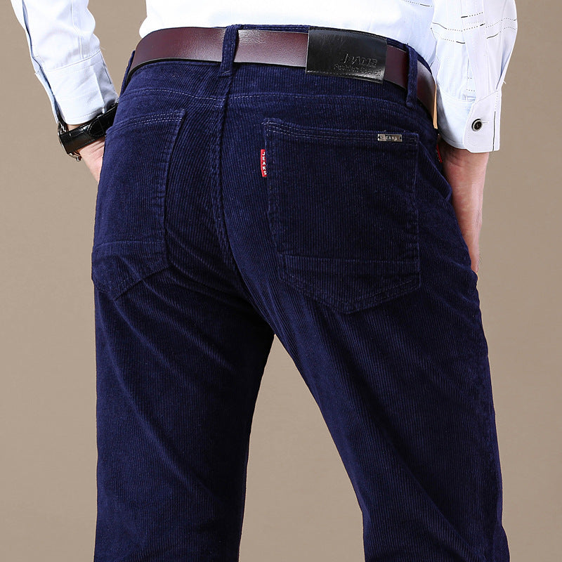 Business Wild Men's Corduroy Pants Trend