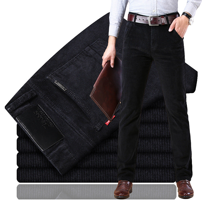 Business Wild Men's Corduroy Pants Trend