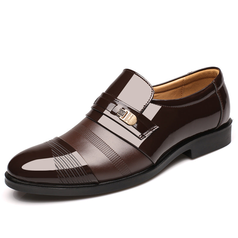Large Size Men's Business Suit Leather Shoes