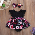 One-Piece Ha Skirt Romper Summer Short-Sleeved