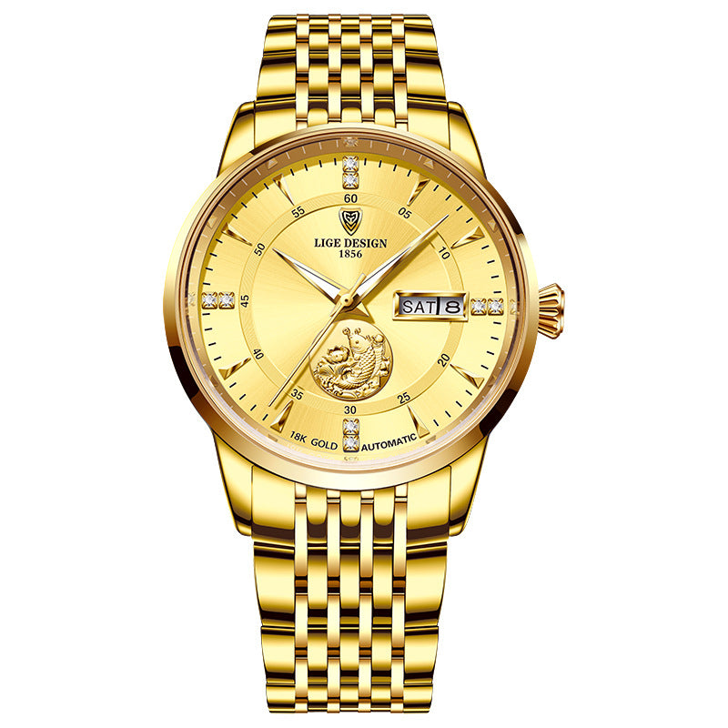 Mechanical Fish Leap Longmen Watch