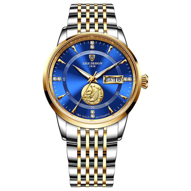 Mechanical Fish Leap Longmen Watch