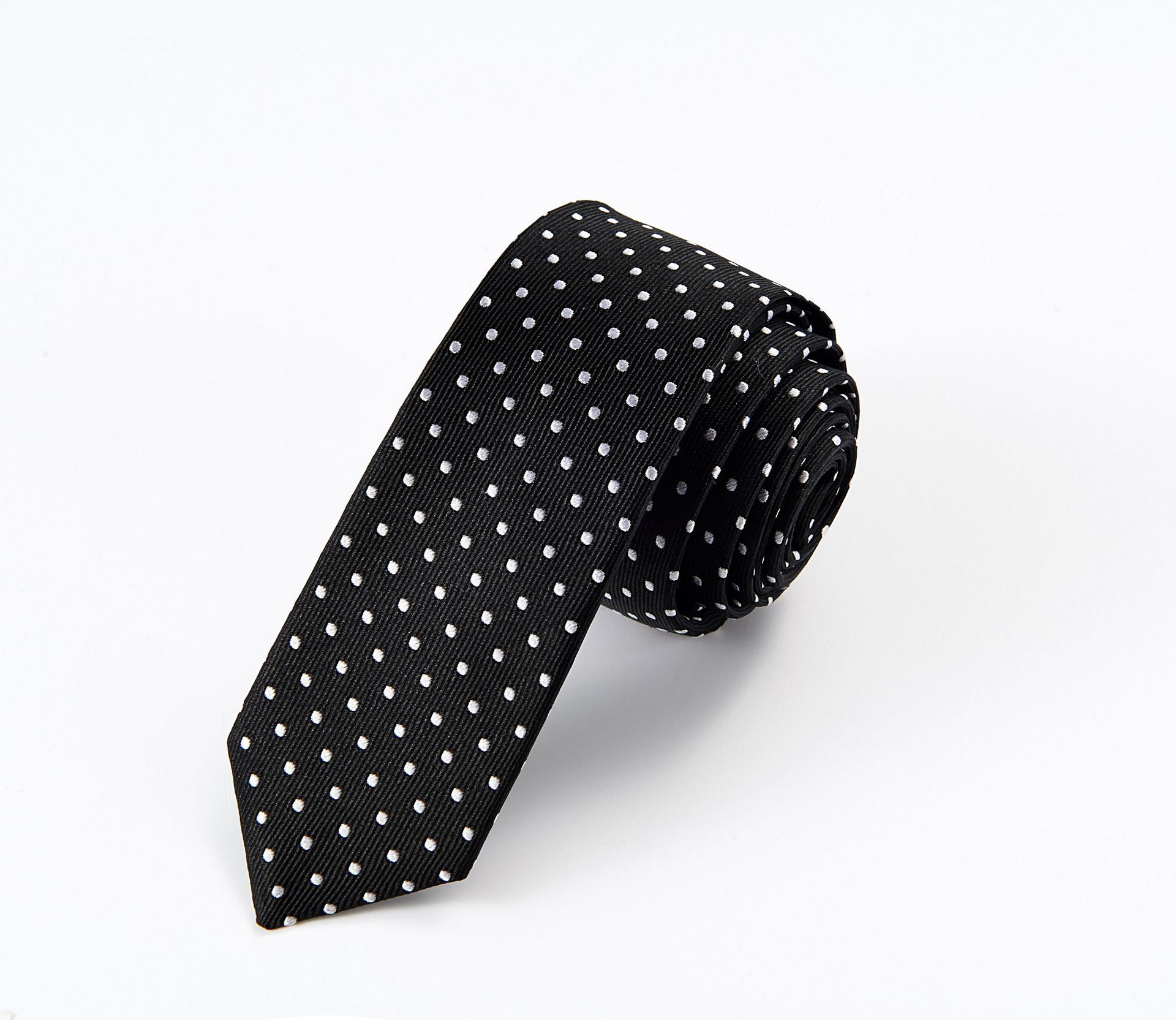 Spot  Black Male Hand Hitting Style Men's Casual Business Tie Customization