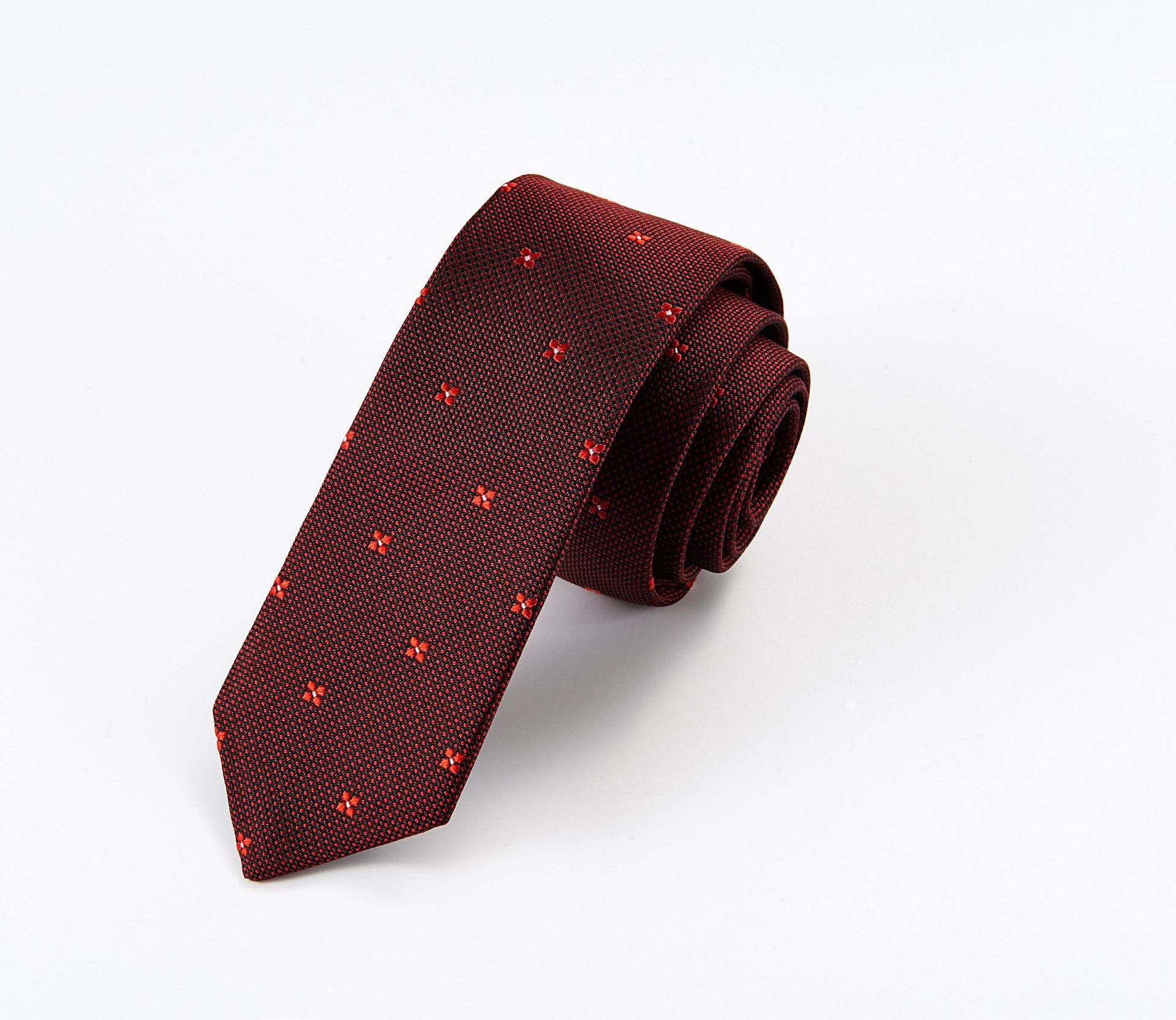 Spot  Black Male Hand Hitting Style Men's Casual Business Tie Customization