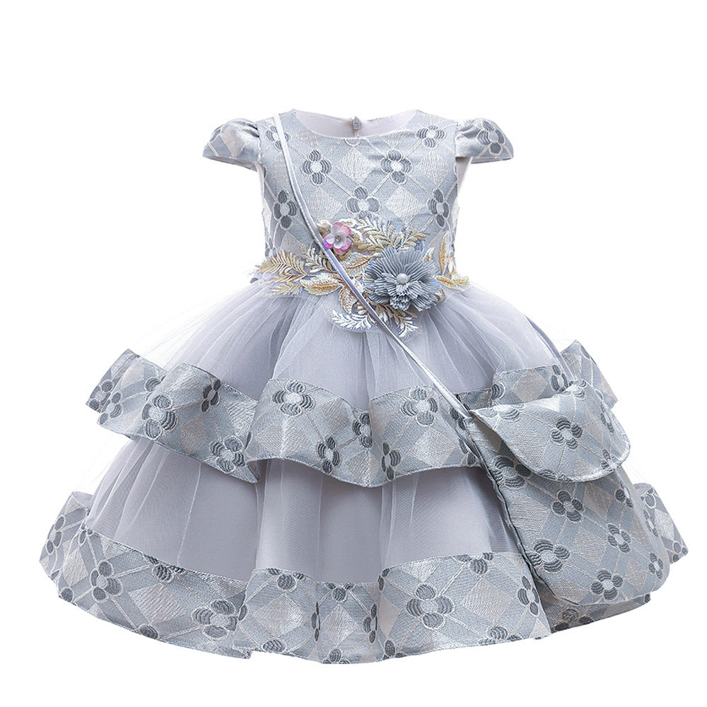 Embroidered Princess Dress