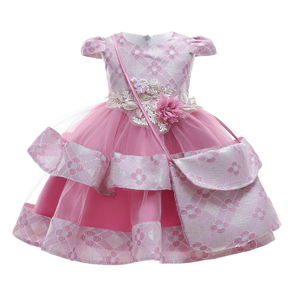 Embroidered Princess Dress