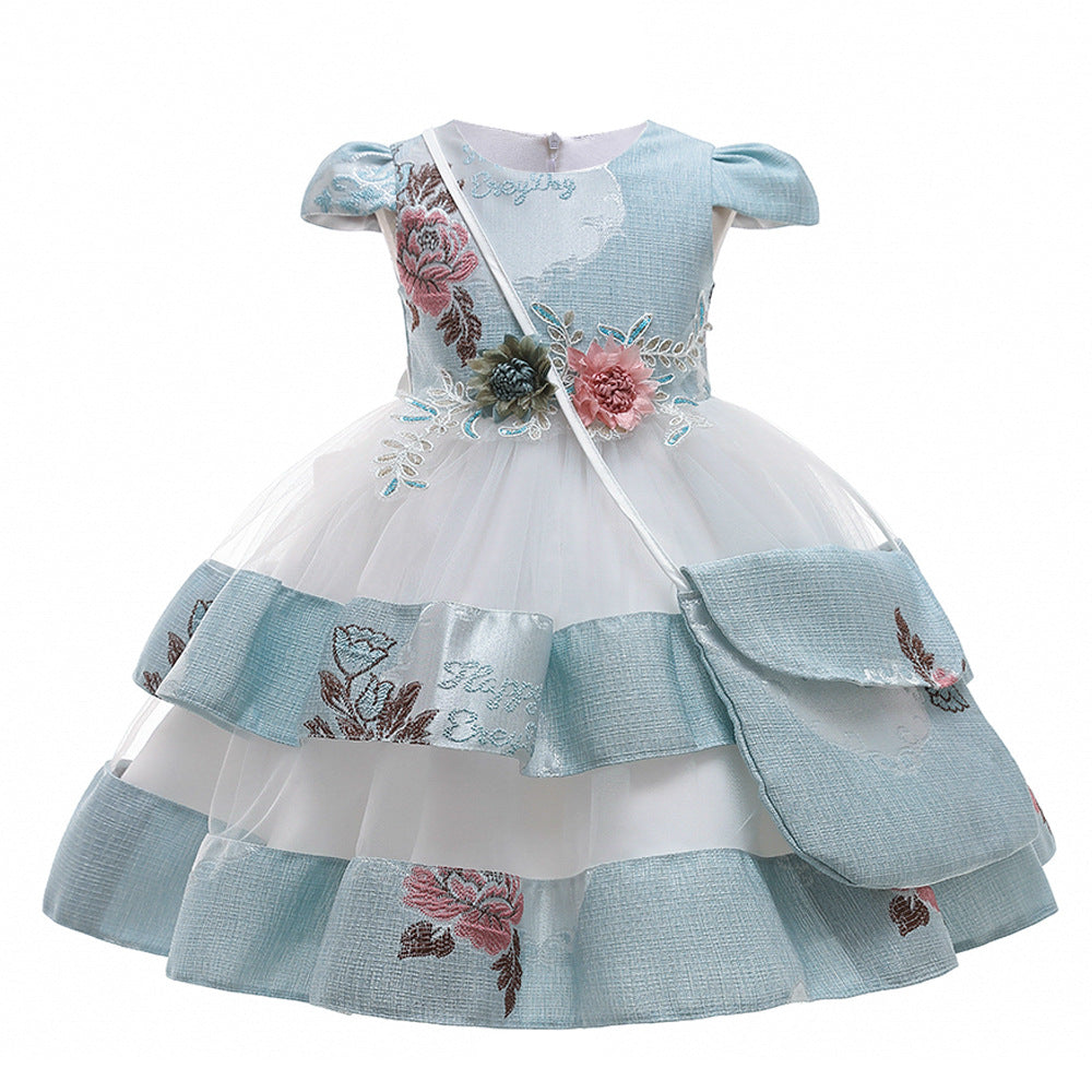 Embroidered Princess Dress