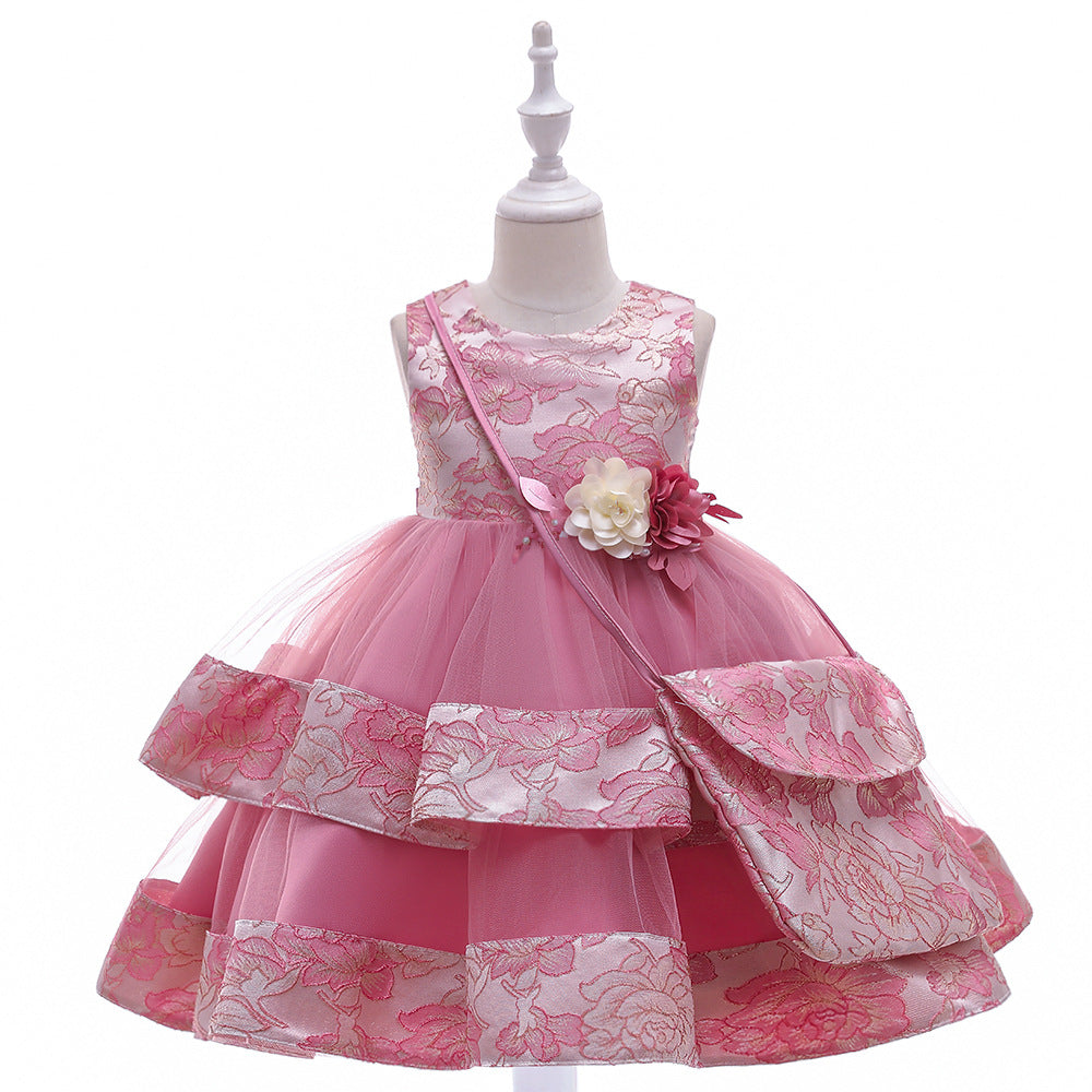 Embroidered Princess Dress