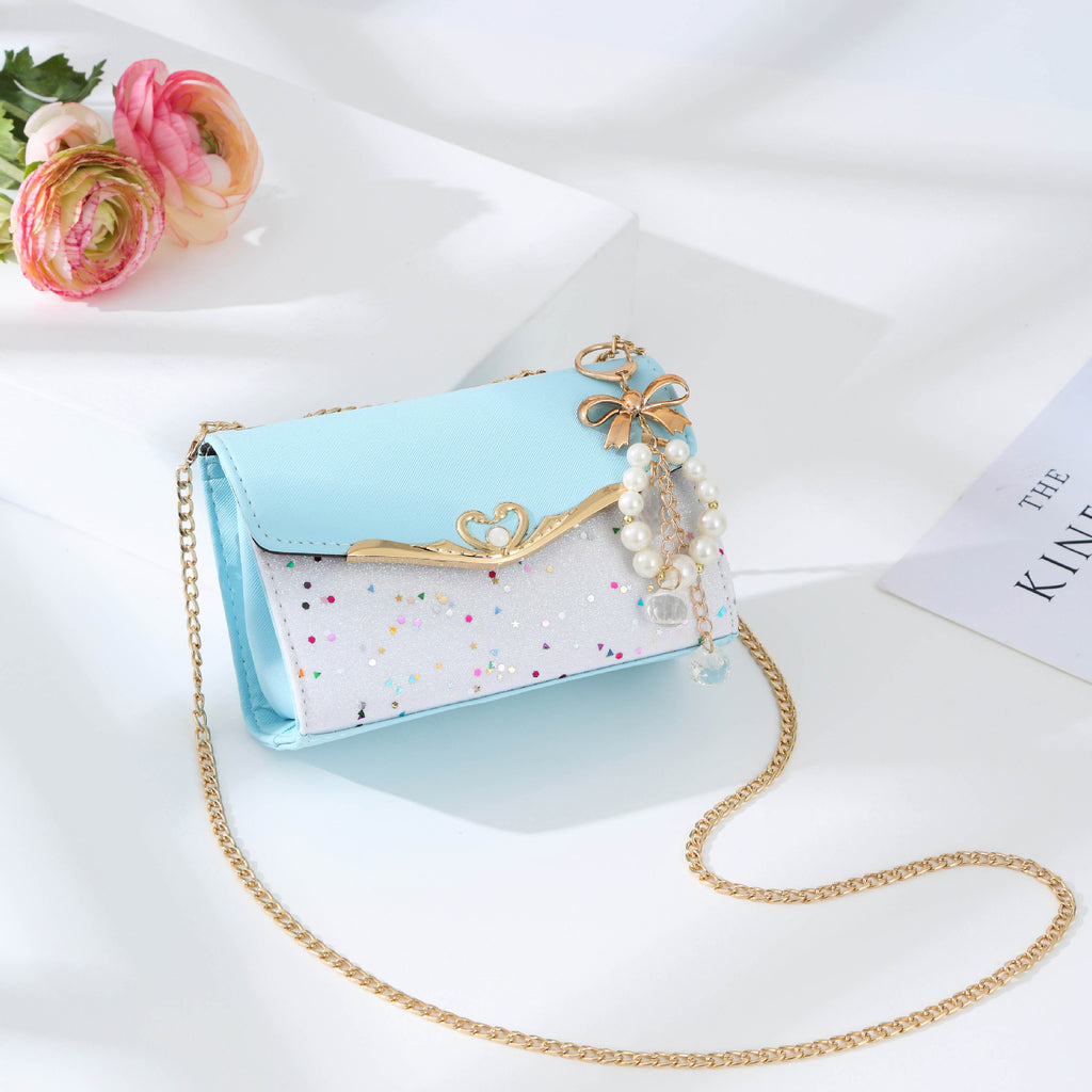 Messenger Bag Ladies Western Style Shoulder Bag Small Fragrance Chain Handbag