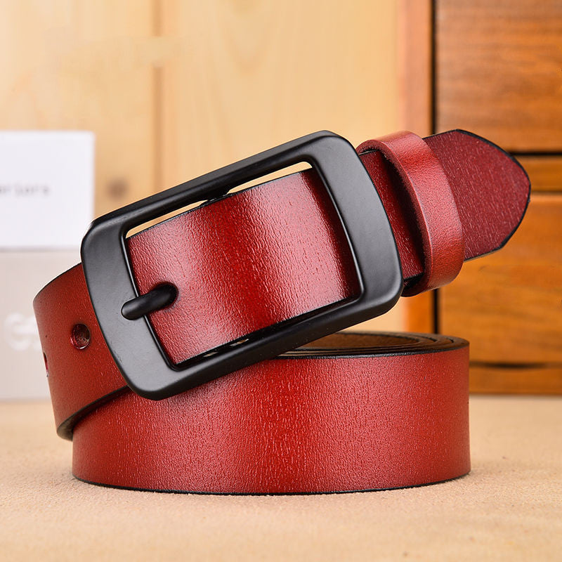 Wild Ins Wind Cowhide Jeans Belt