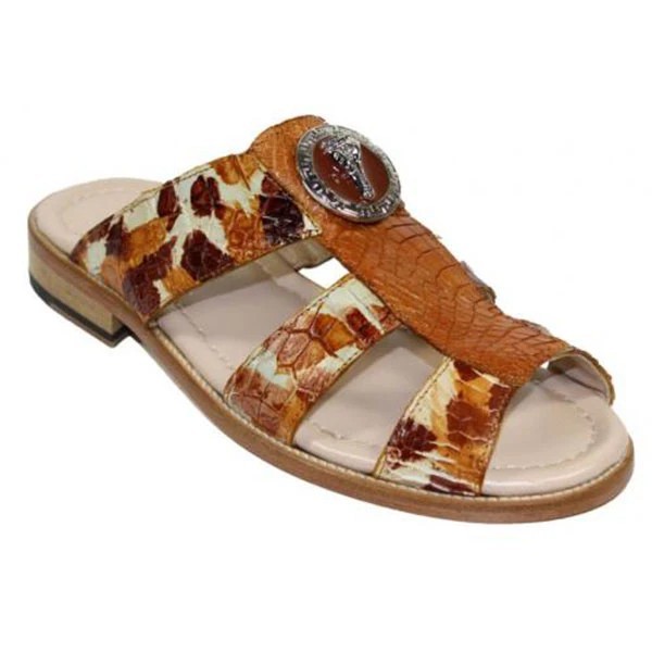 Flat Wedge Heel Fish Mouth Hollow Sandals