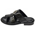 Flat Wedge Heel Fish Mouth Hollow Sandals