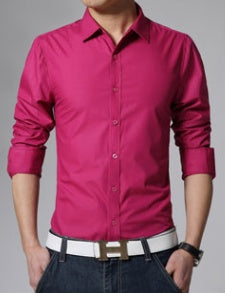 Long sleeved casual Business Shirt