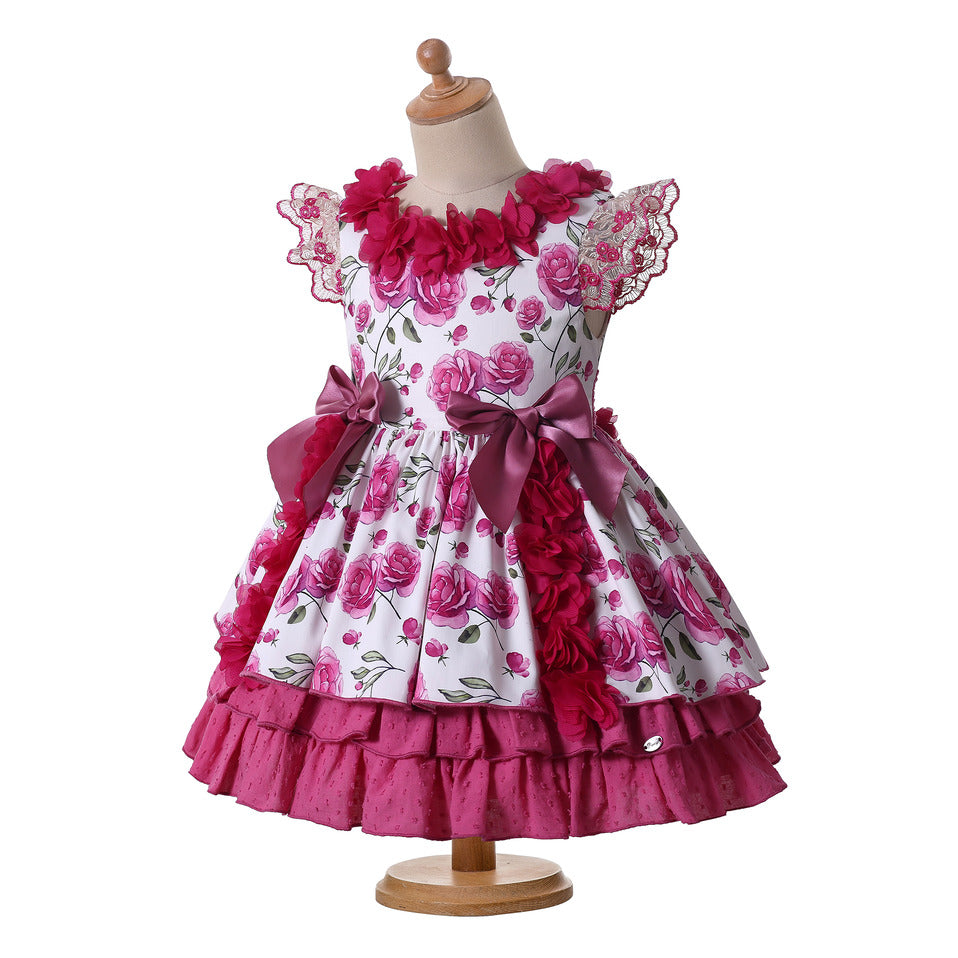 Girls Floral Dress