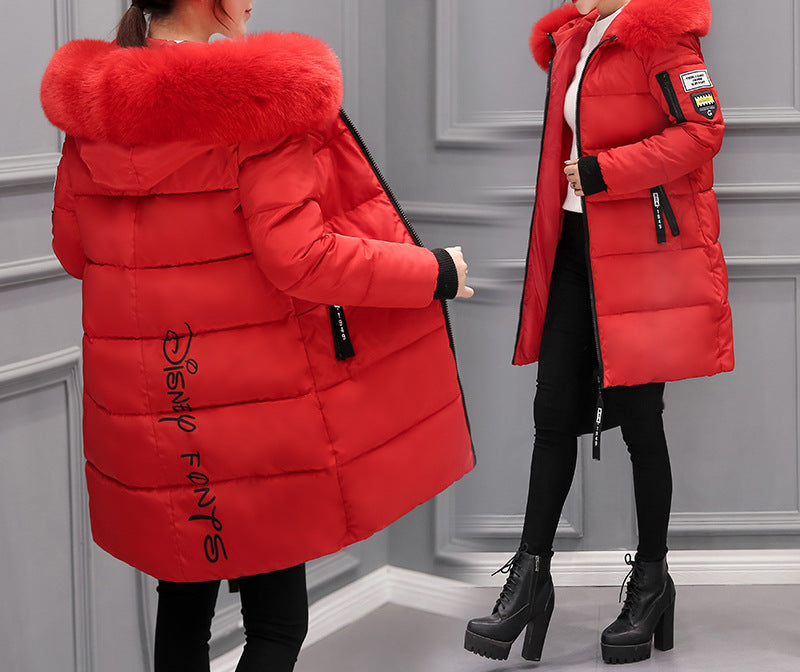 Mid-Length Slim Down Padded Jacket