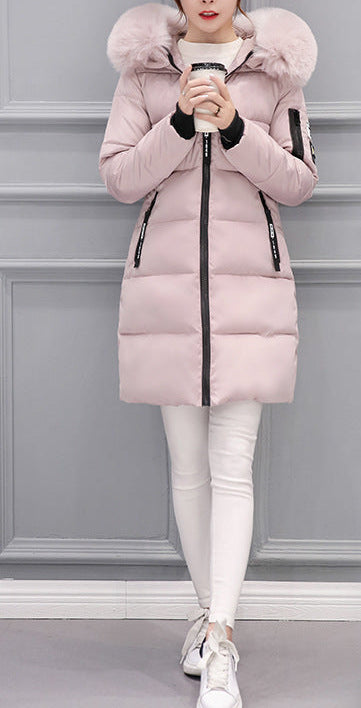 Mid-Length Slim Down Padded Jacket