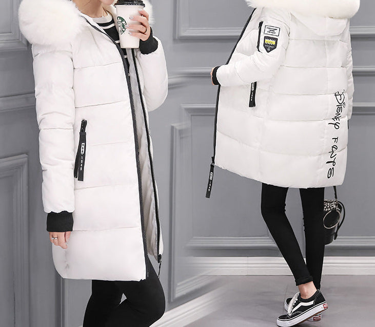 Mid-Length Slim Down Padded Jacket