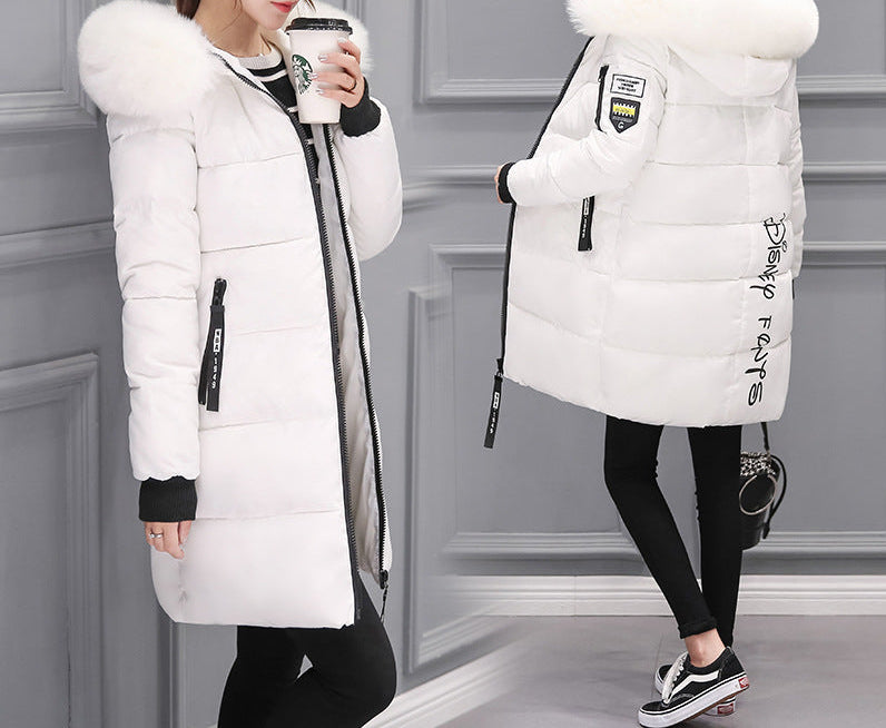 Mid-Length Slim Down Padded Jacket