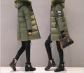 Mid-Length Slim Down Padded Jacket