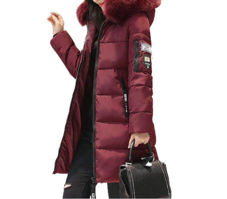 Mid-Length Slim Down Padded Jacket