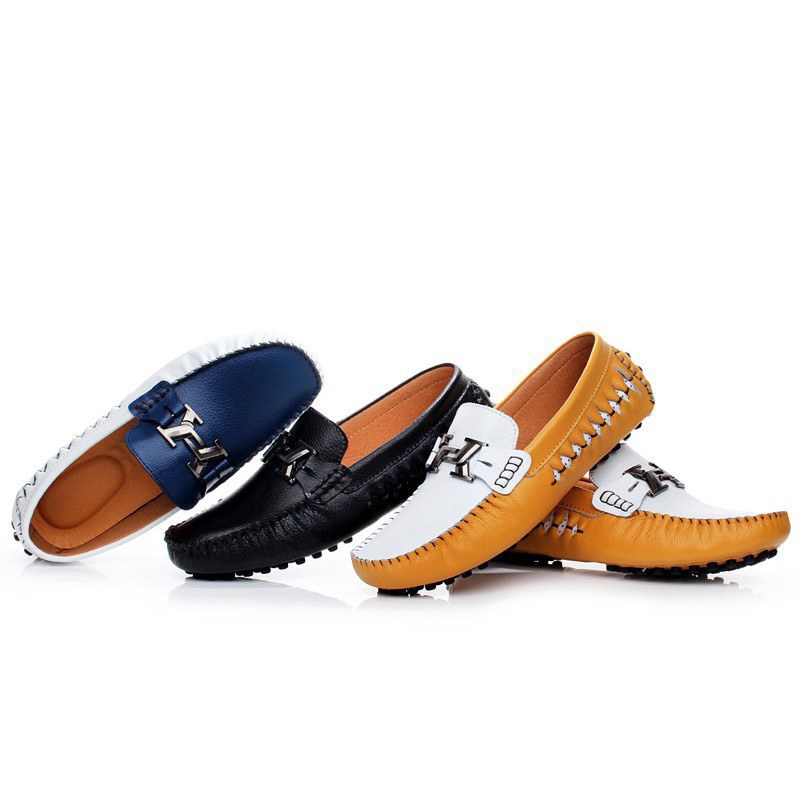 Men’s Comfortable Leather Driving Shoes