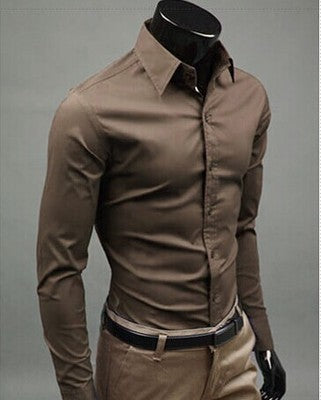 Long sleeved casual Business Shirt