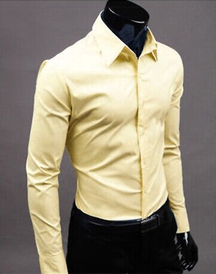 Long sleeved casual Business Shirt