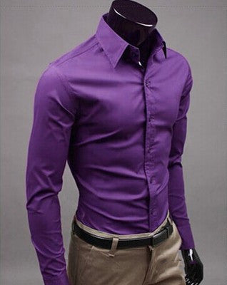 Long sleeved casual Business Shirt