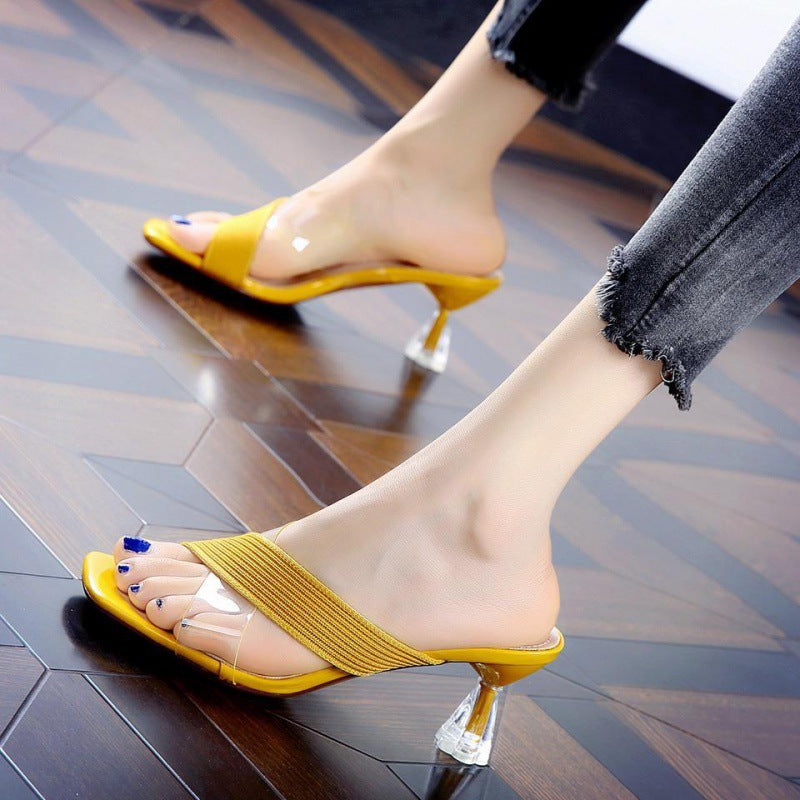 New Open-toe Flip-flop heel