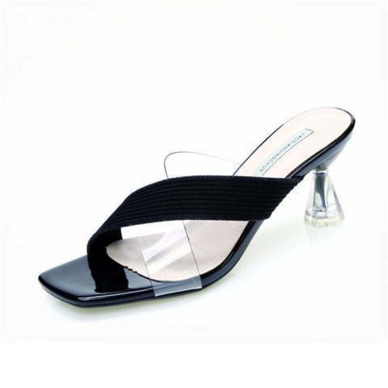 New Open-toe Flip-flop heel