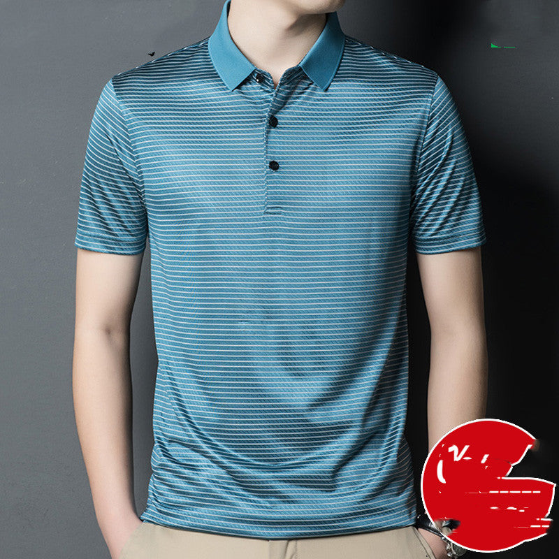 Silk Short-sleeved T-shirt