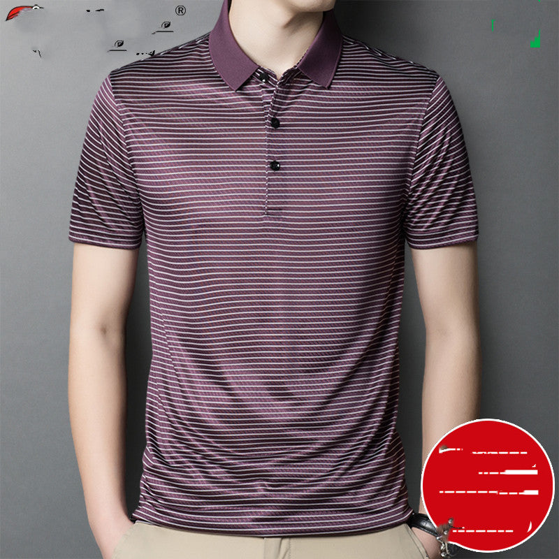 Silk Short-sleeved T-shirt